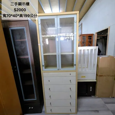 二手展示櫃 寬70×深40cm（二手）- 全盛傢俱家電 台中西屯門市
